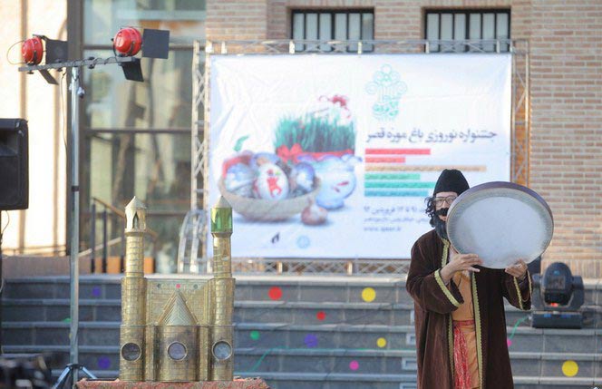 فرا رسیدن بهار در باغ موزه قصر